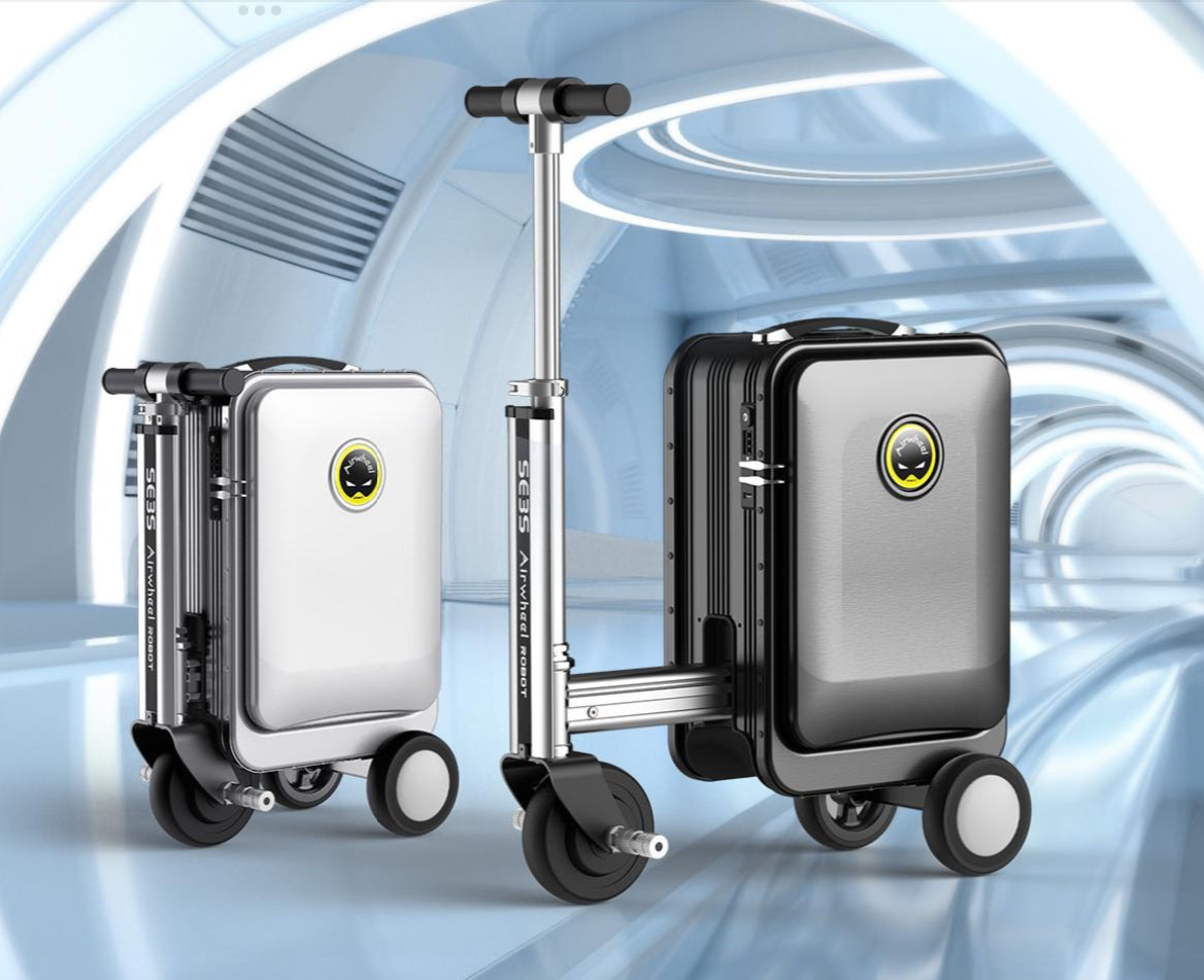 Rideable suitcase